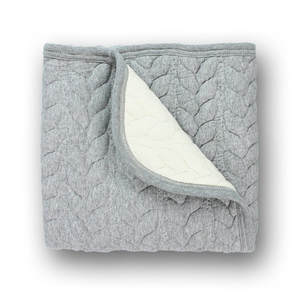 D-Lux | Quilted Baby Blanket | Grey
