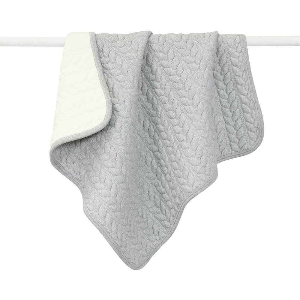 D-Lux | Quilted Baby Blanket | Grey
