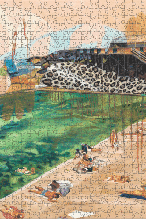 1000 Piece Puzzle - Leopard Rocks freeshipping - ReesandRees