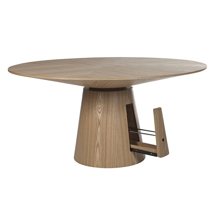 Classique Round Dining Table NATURAL OAK